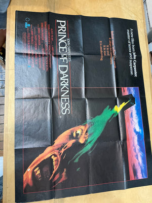 Prince of Darkness :  British Quad Poster Folded / John Carpenter