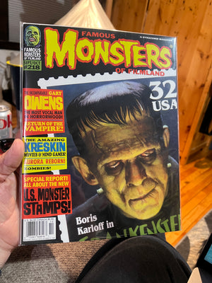 FAMOUS MONSTERS OF FILMLAND #218