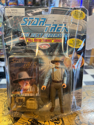 Star Trek TNG : Playmates Jean-Luc Picard "All Good Things" Retired Captain MOC
