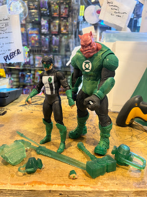 Kyle Rayner / Kilowog McFarlane 2-Pack Loose Complete