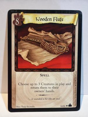 Harry Potter TCG Trading Card Game (2001) : Wooden Flute