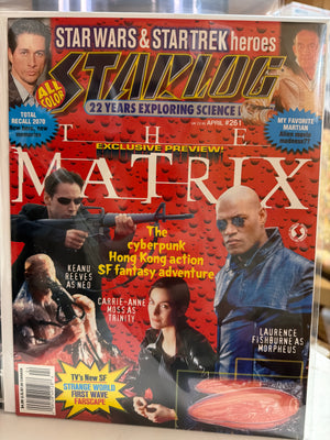 Starlog #261 The Matrix