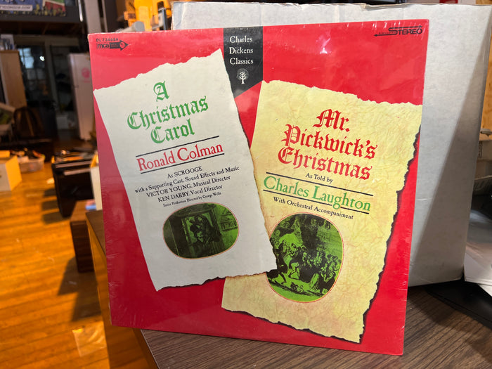Charles Dickens Classics : Christmas Carol / Mr. Pickwick's Christmas LP Sealed DL 734684