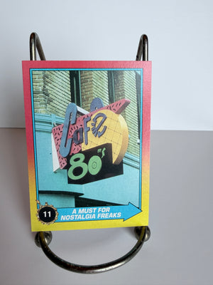 Back to the Future II Trading Cards (Topps 1989) #11 A Must for Nostalgia Freaks