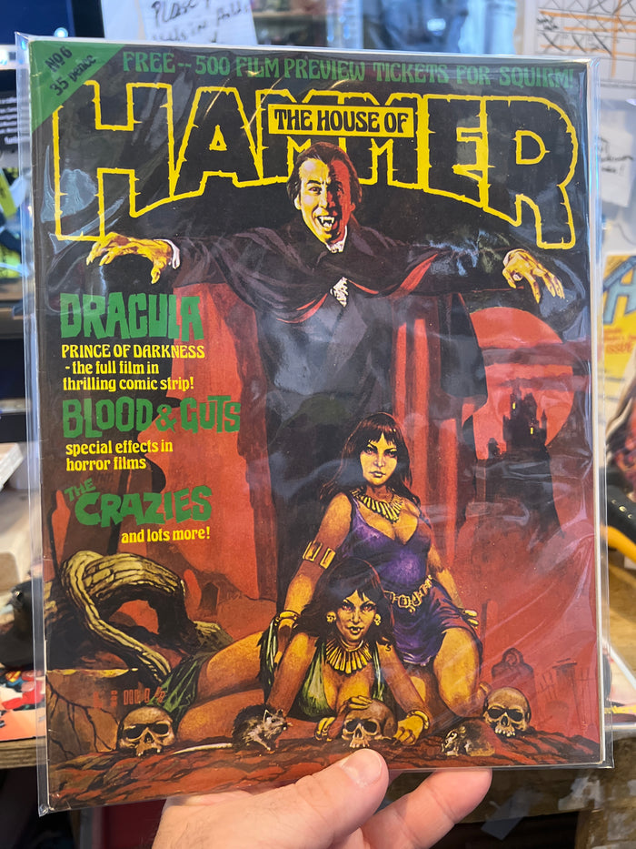 House of Hammer Magazine #6 (UK 1976 "Top Sellers" Publishing)