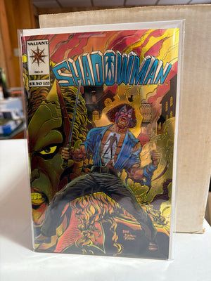 Shadowman (1992 1st Series) #0 Chromium Embossed Cover