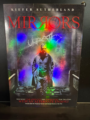 Mirrors : Kiefer Sutherland DVD W/ Slip (Unrated)