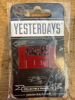 Enamel Pin: Best Videogame Ever (YESTERDAYS)