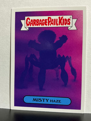 Garbage Pail Kids : Revenge of the Horror-ible (2019 Series) - Modern Horror Sticker  11b Misty Haze