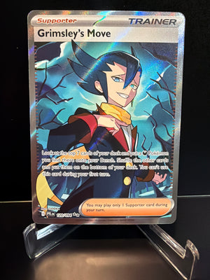Pokemon: Phantasmal Flames - Grimsley's Move Holofoil