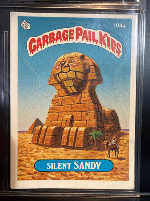 Garbage Pail Kids: 104a Silent Sandy