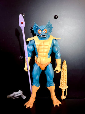 Masters of the Universe Super 7 Figures : Club Grayskull Filmation Merman (Loose / Complete)