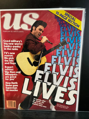 US Magazine February 20, 1979 Elvis Issue