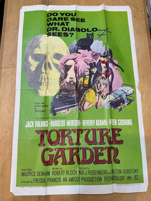 Torture Garden :  Folded Vintage One-Sheet Poster