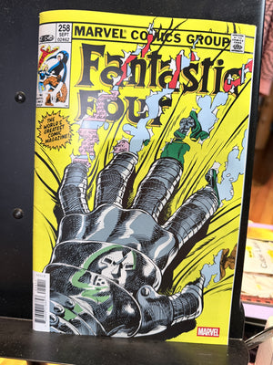 616 DAY MARVEL MYSTERY BAG FEATURING DOOM : Fantastic Four #258 Facsimile Edition W/ Doomquest & Mask