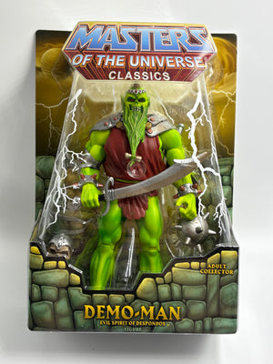 Masters of the Universe MOTU Classics: Demo-Man (MIB) W/ Mailer