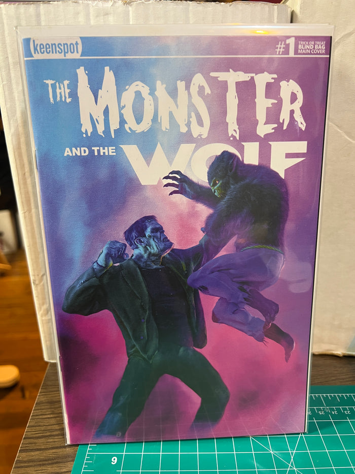 Mark Spears: The Monster and the Wolf  #1  Blind Bag - Frankenstein VS Wolfman A01