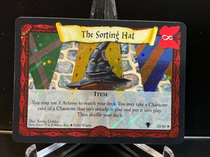Harry Potter TCG Trading Card Game (2001) : The Sorting Hat (Holofoil) 29/80