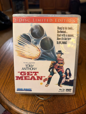 Get Mean : 2 Disc Blu Ray / DVD Set Mint Sealed Blue Underground
