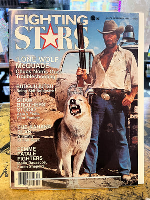 Fighting Stars : February 1983 - Lone Wolf McQuade Cover