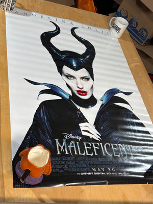 Malificent - Angelina Jolie : Original Double-Sided Theatrical  Rolled One-Sheet Movie Poster 27" 36"