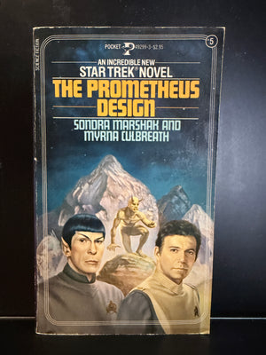 Star Trek: The Prometheus Design Paperback Novel by Sonora Marshak & Myrna Culbreath
