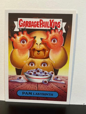 Garbage Pail Kids : Revenge of the Horror-ible (2019 Series) - Modern Horror Sticker 8a Pam Labyrinth
