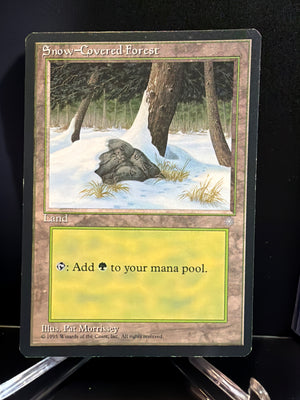 Magic The Gathering: Ice Age - Snow-Covered Forest (Land)