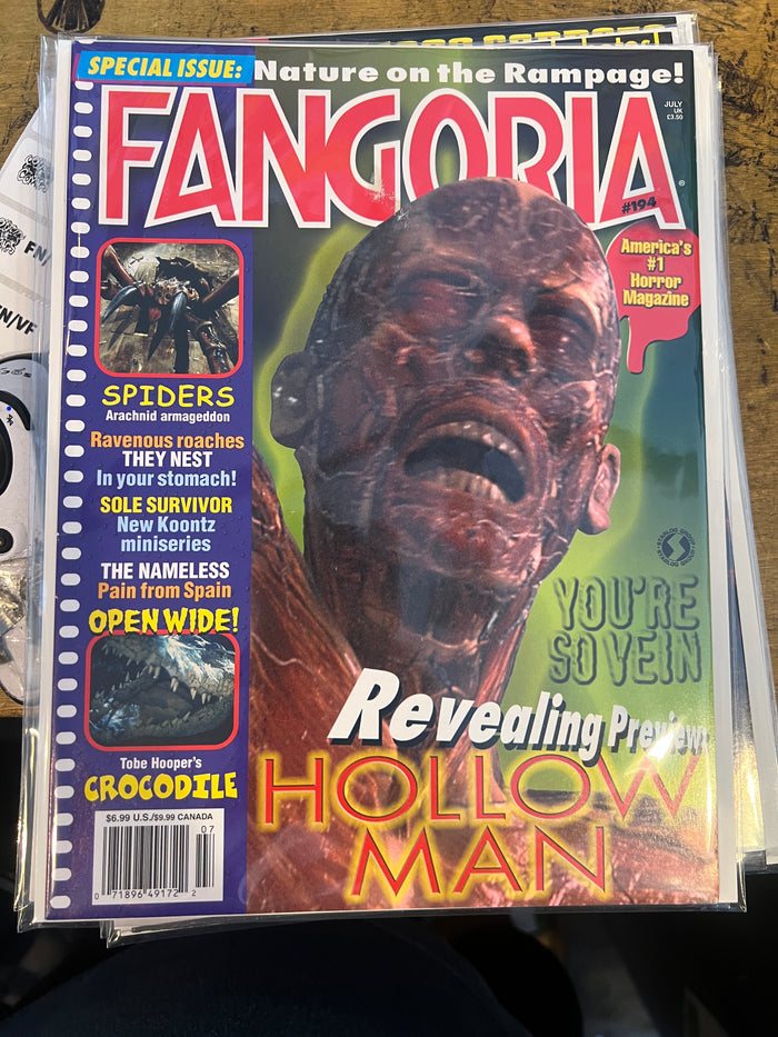 Fangoria #194 Hollow Man Cover