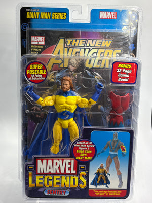 Marvel Legends : The Sentry (Bearded Variant) Giant Man BAF MOC (2006)