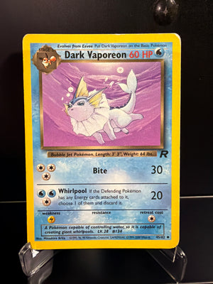 Pokemon: Team Rocket - Dark Vaporeon