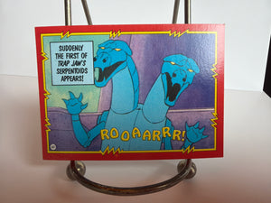 Masters of the Universe Trading Card Series (1984) : #47 "Metallic Monster!"