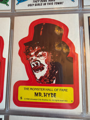 Creature Feature (1980 Topps Trading Card Series) STICKER #5