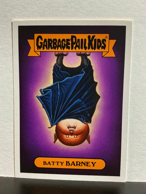 Garbage Pail Kids : Revenge of the Horror-ible (2019 Series) - Classic Monsters Sticker - 3b Batty Barney