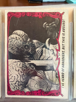 Creature Feature (1980 Topps Trading Card Series) #31