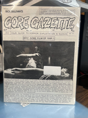 Rick Sullivan's Gore Gazette #72