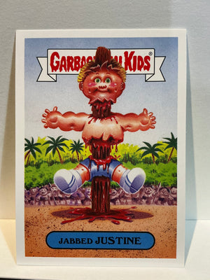 Garbage Pail Kids : Revenge of the Horror-ible (2019 Series) - Jabbed Justine