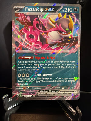Pokemon: Shrouded Fable - Fezandipiti EX Double Rare Holofoil