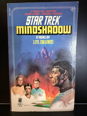 Star Trek: Moonshadow Paperback Novel By J.M. Dillard