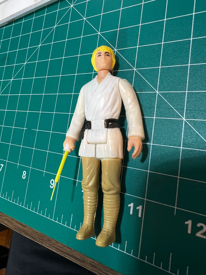 Vintage Kenner Star Wars 1977 Blonde Farm Boy Luke Figure