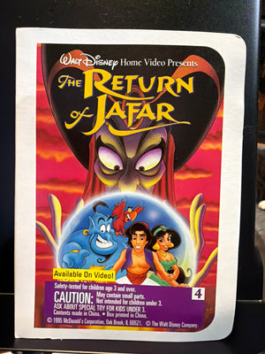 McDonalds Fast Food Toy: Walt Disney's Return Of Jafar- Aladdin Figure  - MIB