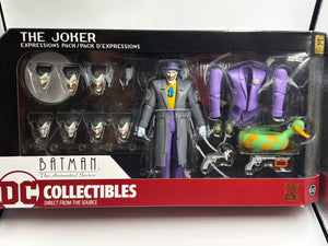 Batman The Animated Series : DC Collectibles Joker Expressions Pack MOC
