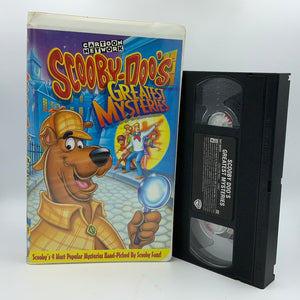 Scooby Doo's Greatest Mysteries VHS Clamshell Case