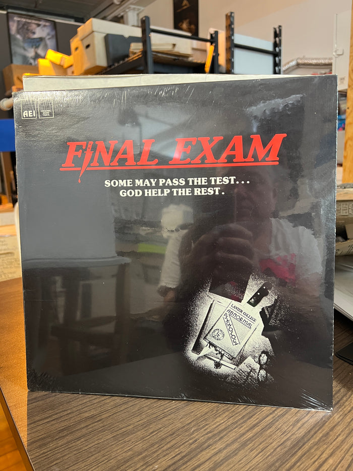 Final Exam : OST Original Horror Soundtrack AEI 3105 Stereo SEALED!