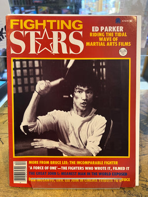 Fighting Stars : December 1979 Bruce Lee Game of Death Cover