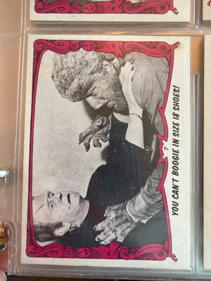 Creature Feature (1980 Topps Trading Card Series) #7