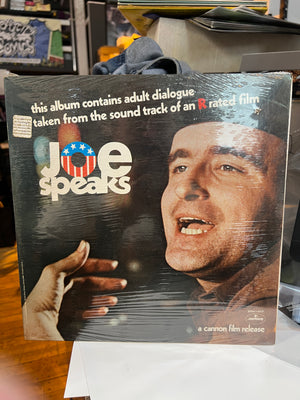 Joe Speaks : LP Soundtrack OST Sealed / Cutout punch