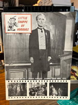 Little Shoppe Of Horrors #3 1974 (British Horror Fanzine)