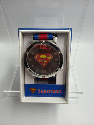 Accutime : DC Comics Superman Watch -  (New in Package, Dead Battery) NOS