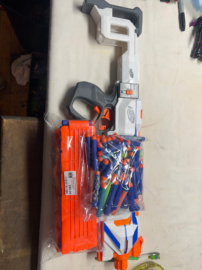 NERF N-Strike Modulus Regulator (Extra Clip & Extra Darts)